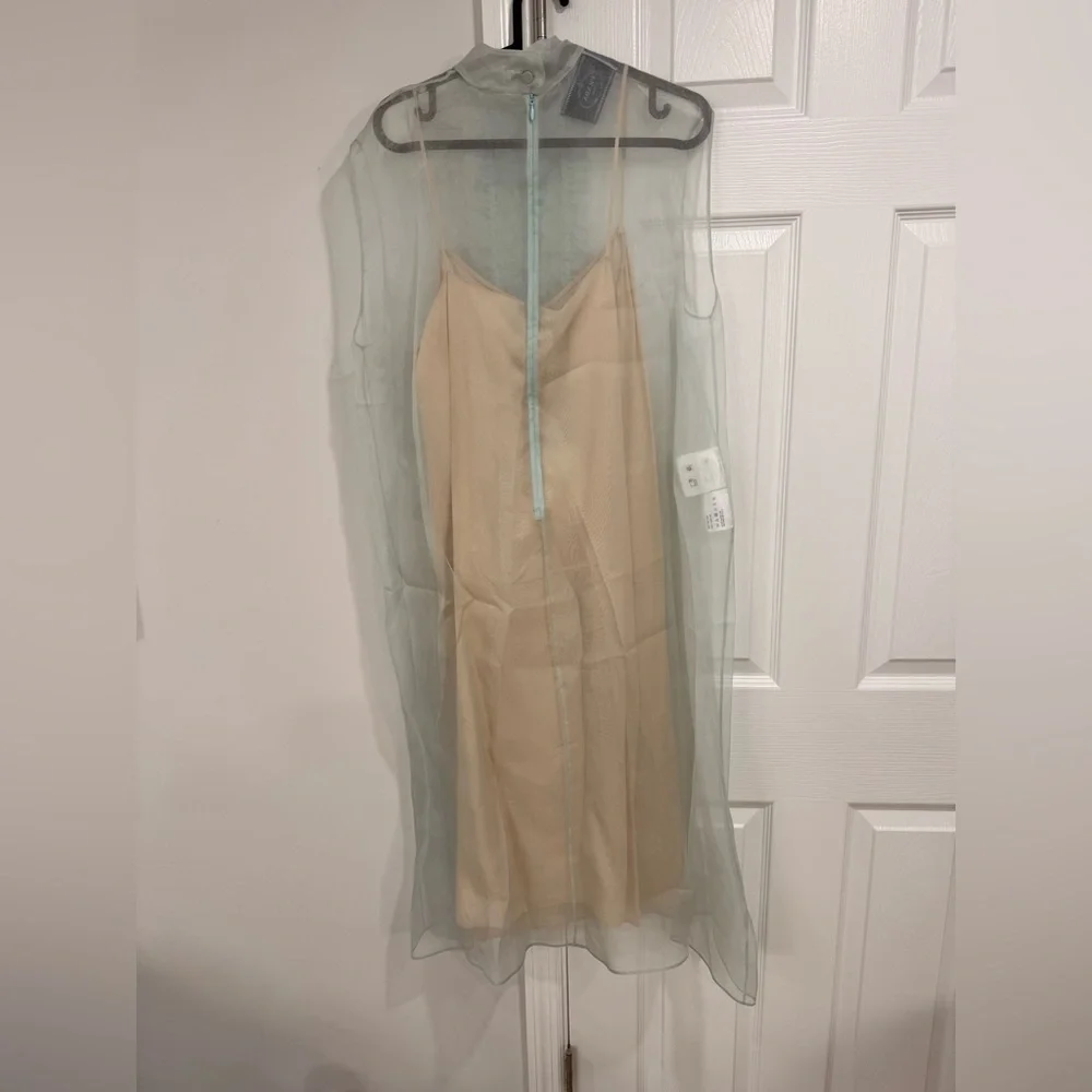 PRADA NWT  MASTER COLLECTOR Prada Silk Organza Dress - Gigi Hadid runway - Picture 5 of 8